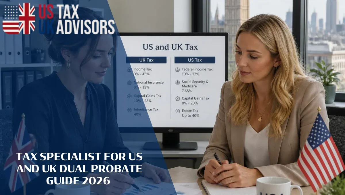 Tax Specialist for US and UK Dual Probate Guide 2026 |